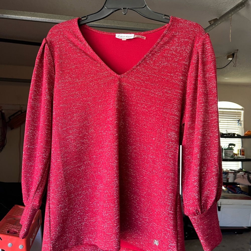 Calvin Klein Deep Red Top